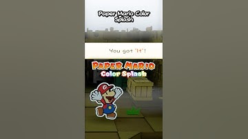 Sus Item in Paper Mario Color Splash