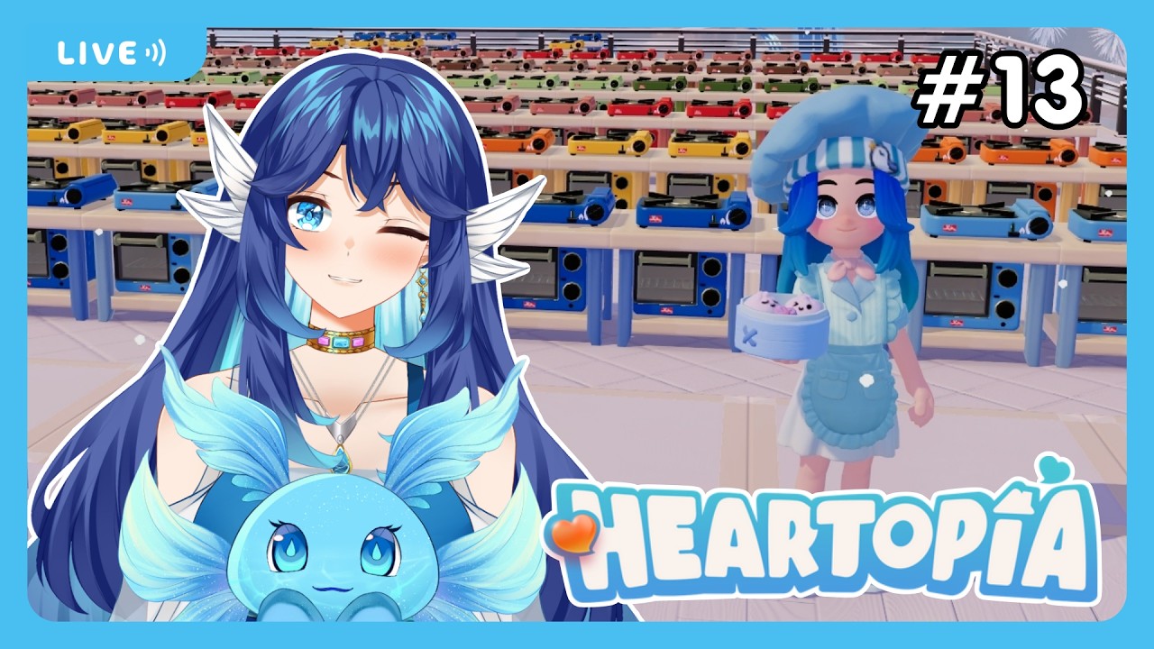 【HEARTOPIA】KEMBALI MENJADI MASTER CHEF LAGI~! - Heartopia #13 - YouTube