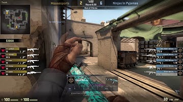 CS:GO POV Demo NiP f0rest (27/13) vs Mousesports (de_mirage)