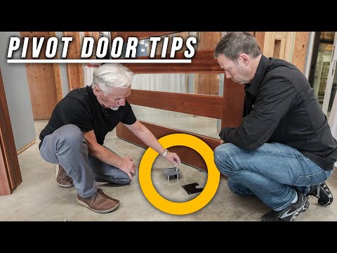 Pivot Door Installation - watch this first!