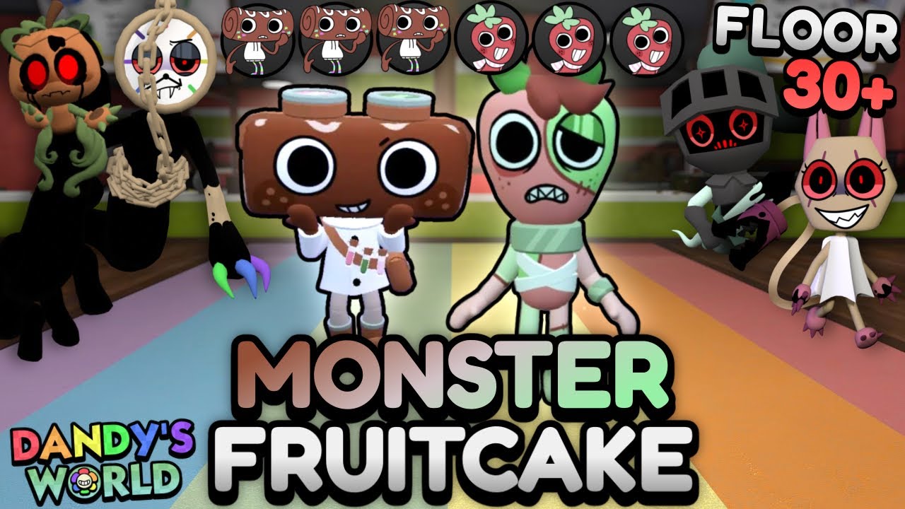 EVIL FRUITCAKE RUN (FLOOR 30+) | DANDY'S WORLD - YouTube