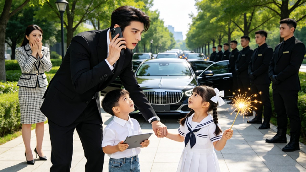 CEO مهووس بالنظافة يتجنب اللمس؛ توأمان يناديانه أبي، وتظهر امرأة قبل 6 سنوات!