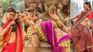 Samantha Akkineni Hot Body show in Saree