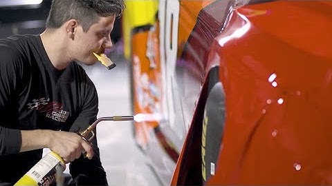 Timelapse: Watch No. 18 Darlington paint scheme come to life