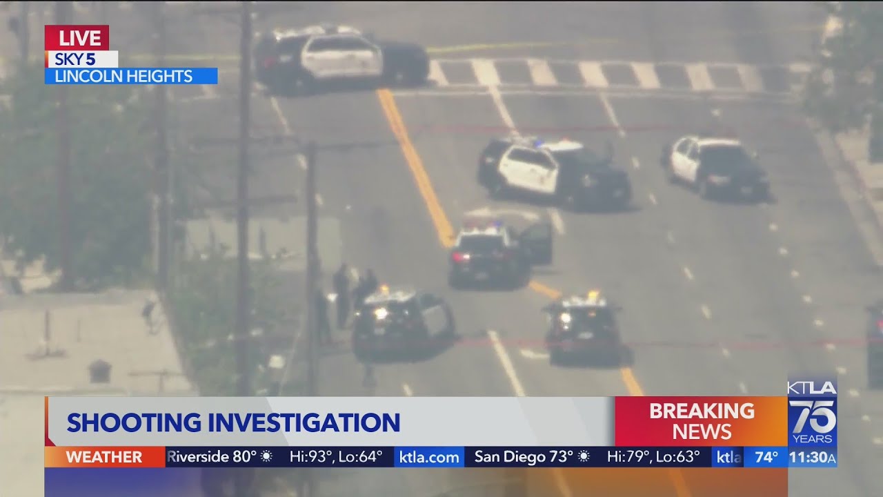 Police shooting investigated in Lincoln Heights - YouTube