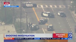 Police shooting investigated in Lincoln Heights