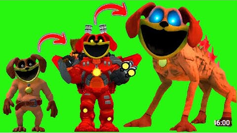 NEW EVOLUTION OF CATNAP GODZILLA MONSTER SMILING CRITTERS |  POPPY PLAYTIME CHAPTER 3