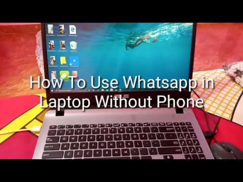 How To Use Whatsapp in Laptop Without Phone || Whatsapp in PC Without Phone