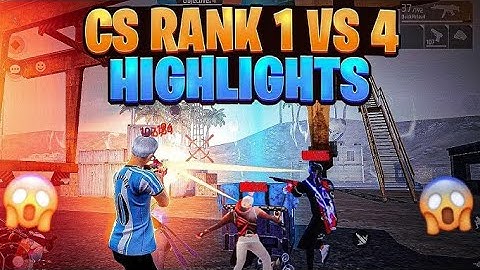 CS Rank 1vs4 Clutch with Desert Eagle 🔥|Insane Headsots| #ff | #gaming 
