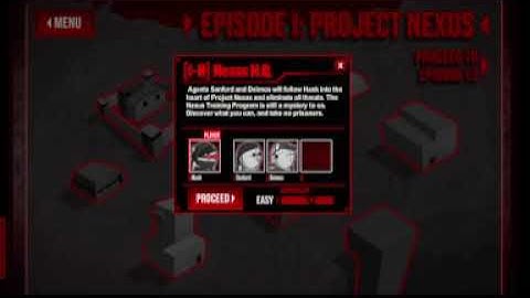 Madness Project Nexus Classic. Level: 1-H: Nexus H.Q. (Easy, No hit)