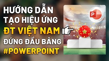 #Powerpoint / Hướng dẫn 3D Animation Việt Nam chiến thắng / Khóa học Powerpoint Online: 9slide.com/