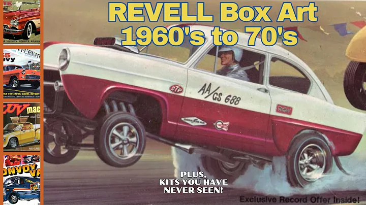 1960s to 1970s REVELL Box Art Part 2 of 2