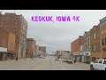 Iowa's Southern Most City: Keokuk, Iowa 4K.