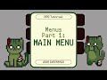 UE5 Menus Part 1: Main Menu {RPG Tutorial - UI}