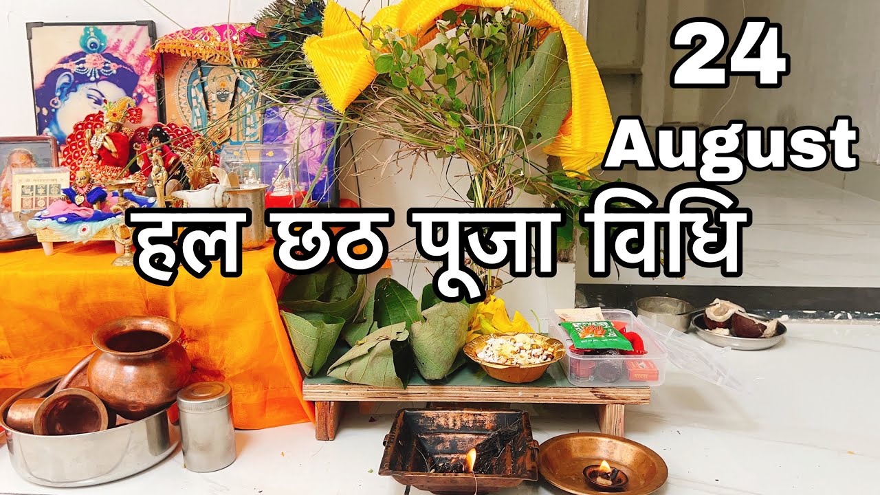 हल छठ पूजा विधि 2024 !! Halchat Vrat Puja Vidhi
