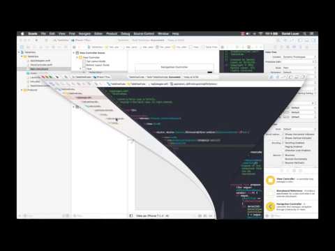40. TableView with Detail View [w/o Interface Builder] (iOS Application Development with Swift 3.0)