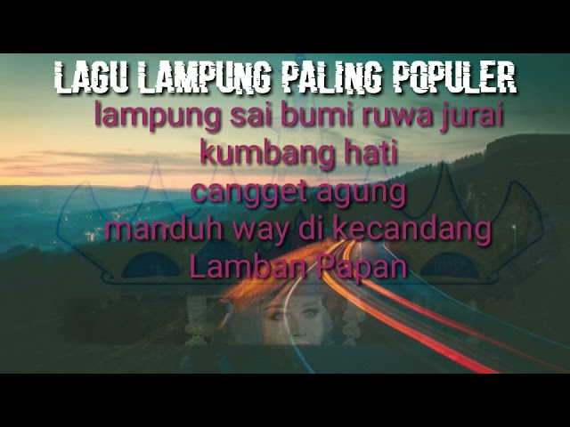 bebas copyrihgt backsound - lagu Lampung paling sering di cari class=