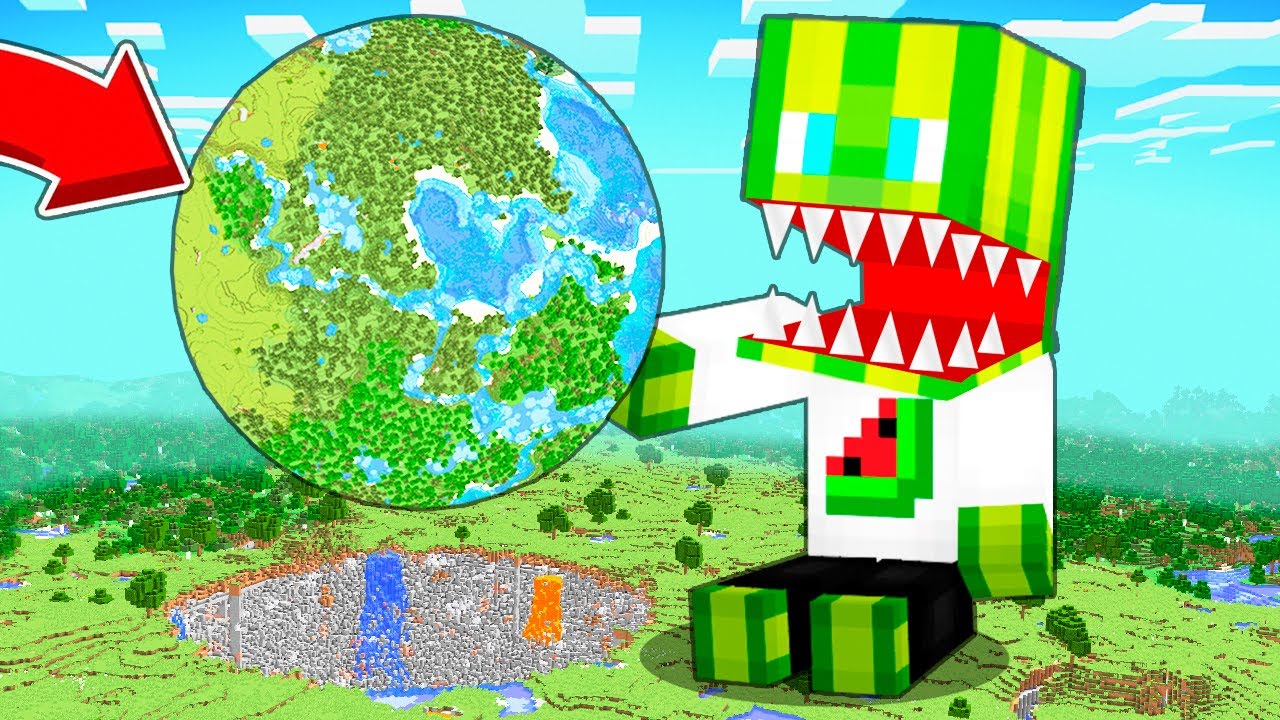 ЧОМУ КАВУН З'ЇВ ПЛАНЕТУ У МАЙНКРАФТІ