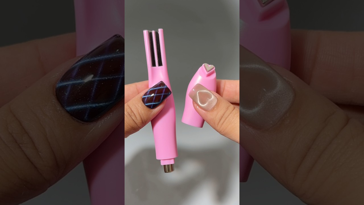 Part 2 ✨NEW! 3-in-1 Heart Cat Eye Magnet for Plaid Cat Eye Design! 