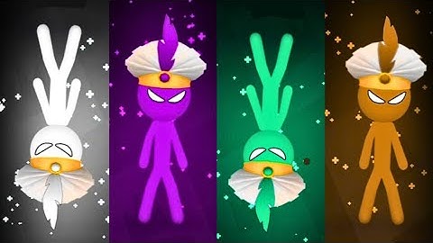 Stickman Party 1234 Player - Gameplay Walkthrough Part 16 - Tournament Mode (iOS, Android)