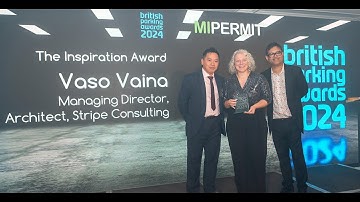 The MiPermit Inspiration Award, British Parking Awards 2024: Vaso Vaina, Stripe Consulting