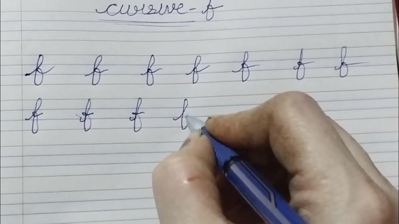 cursive writing/cursive writing f/cursive me f kese likhe/how to make