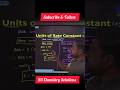 Unit of Rate Constant made so easy! Understand in seconds with this simple trick. #ChemistryShorts