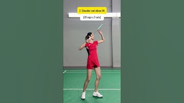 4 Tips for Strength Training in Badminton #badminton #badmintonlovers