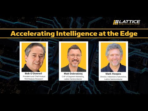 Accelerating Intelligence at the Edge - YouTube