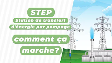 Quelle énergie est stockée dans une STEP ?