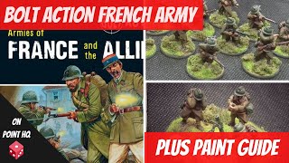 Bolt Action French army & painting guide