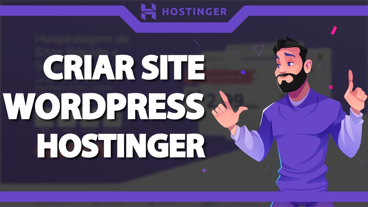 Como criar um SITE WORDPRESS na Hostinger 2022 - Passo a passo e Sem ...