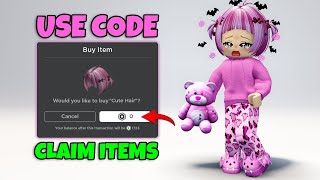 HURRY! GET NEW FREE HAIR & ITEMS 🤩🥰 (CODES)