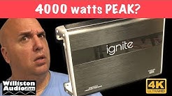 4000 watts for $75? Ignite Audio R1600/1D Amp Dyno Test (4K) 
