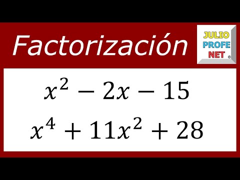 Factorizacion De Trinomios De La Forma X Bx C Youtube