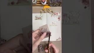 A Simple Spring Journal🌷 #asmr #journaling