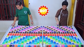 🌈 Color Ball Sorting Game 🎨 | Relaxing Puzzle + Satisfying ASMR ⚡️ level 33 screenshot 5