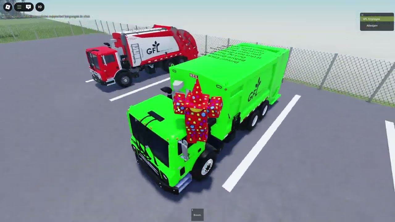 Roblox GFL Mack R LEACH Garbage Truck