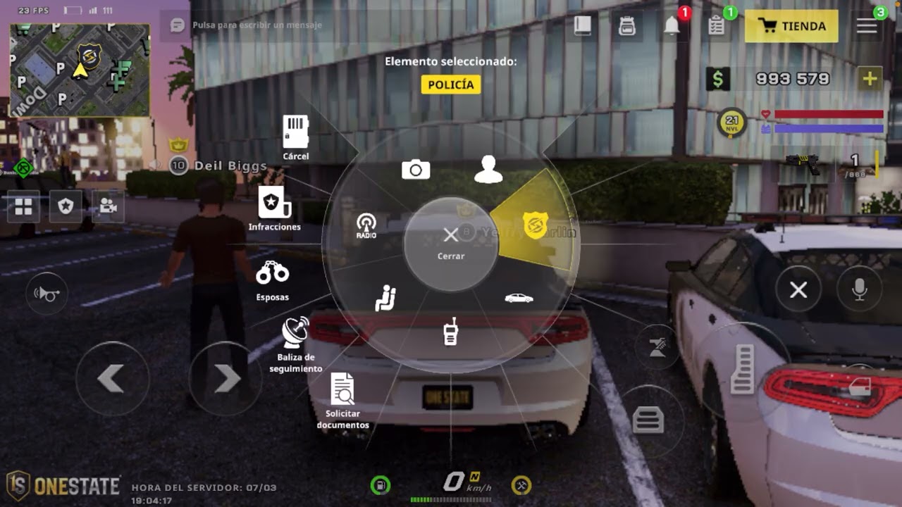 civil hace libertinaje en zona hospital