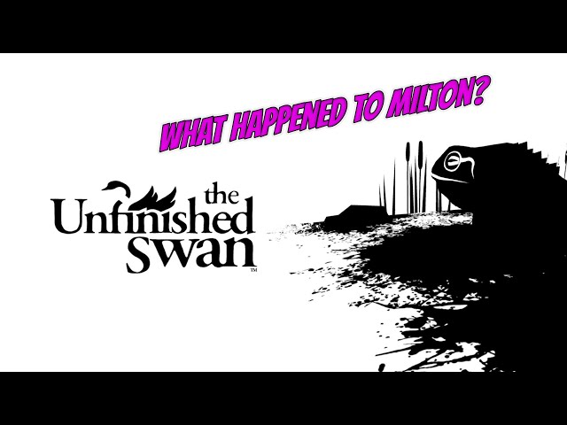 Just a Thought about Milton-and the Unfinished Swan : r