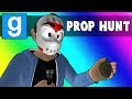 Gmod Prop Hunt Funny Moments - Trashing the Minecraft Kitchen (Garry's Mod)