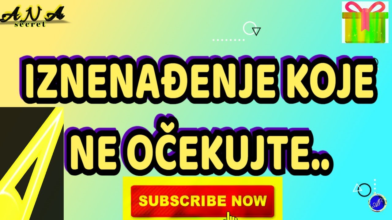 IZNENAĐENJE  KOJE NE OČEKUJETE .#tarot