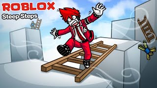 Roblox : STEEP STEPS ⛰️ เกมที่จะทำให้คุณ เกลียดการปีนเขา !!!!