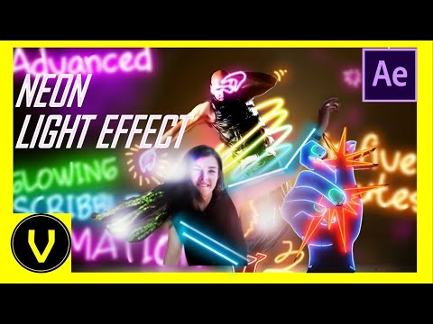 Glowing Scribble Animation in After Effects Tutorial Sinhala - YouTube