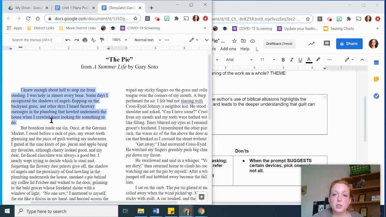 Literary Analysis Help with 