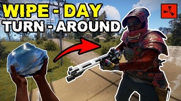 The PERFECT SOLO WIPE-DAY Turnaround! - Rust Solo Survival