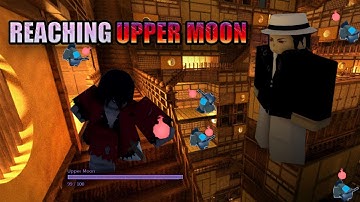 REACHING UPPER MOON | Project Slayers 2v2 pvp