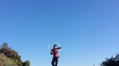 Hula Hoop Tutorial Alert- Escalator Variation- Intermediate/ Advanced Hula Hoop Trick
