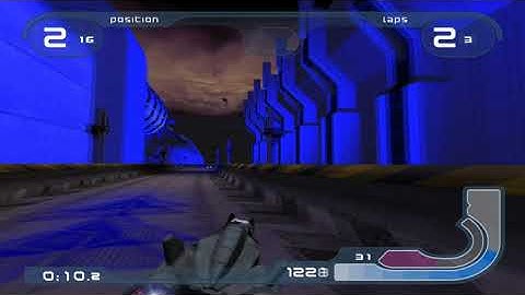 Wipeout Fusion - Vohl Square Course 3 & Reverse - PCSX2