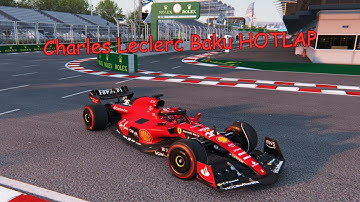 CHARLES LECLERC BAKU HOTLAP (TV CAM) #f1 #f123 #formula1 #ferrari #assettocorsa